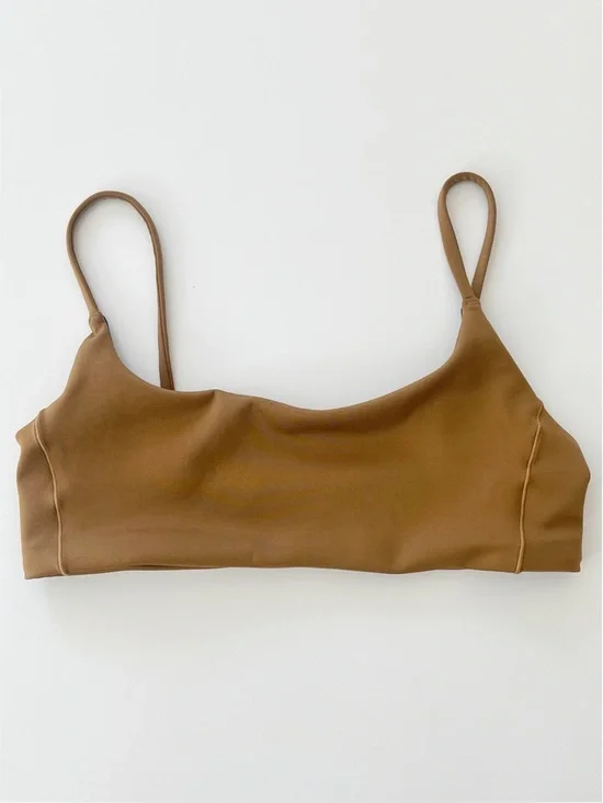 Left on Friday Pool Days Swim Top Small Tan Lines A-C Cup - Picture 7 of 12